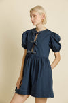 Navy Knot Dress