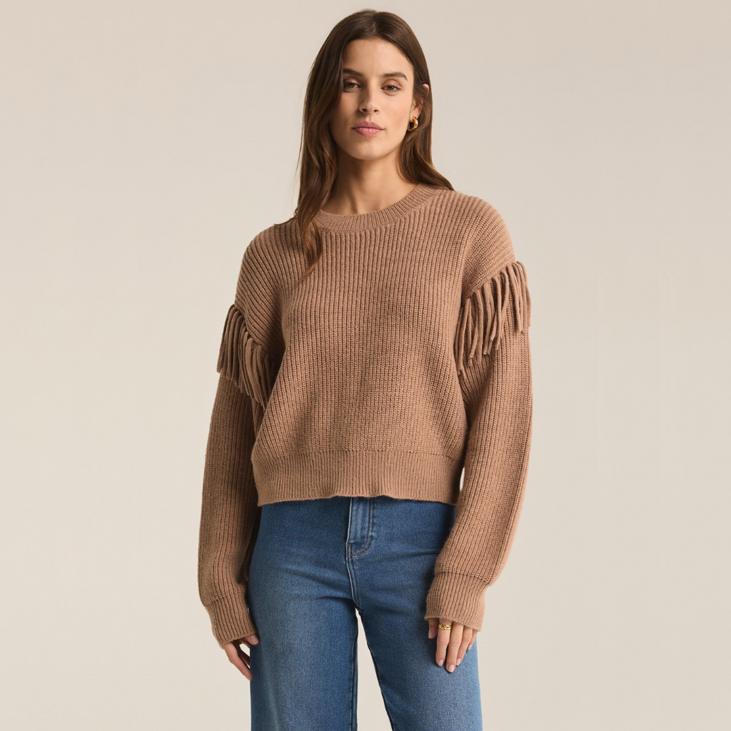 On The Fringe Sweater