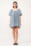 Jennie Mini Denim Dress - Light Wash