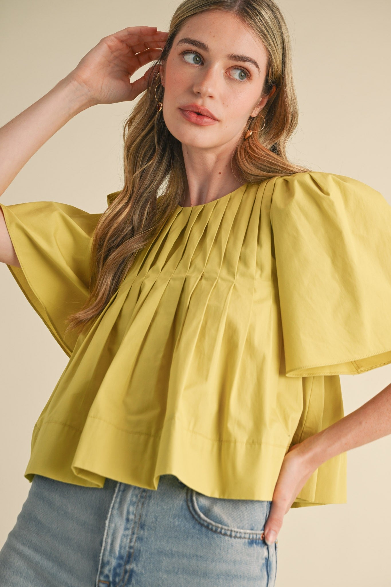 Macy Top - Lime