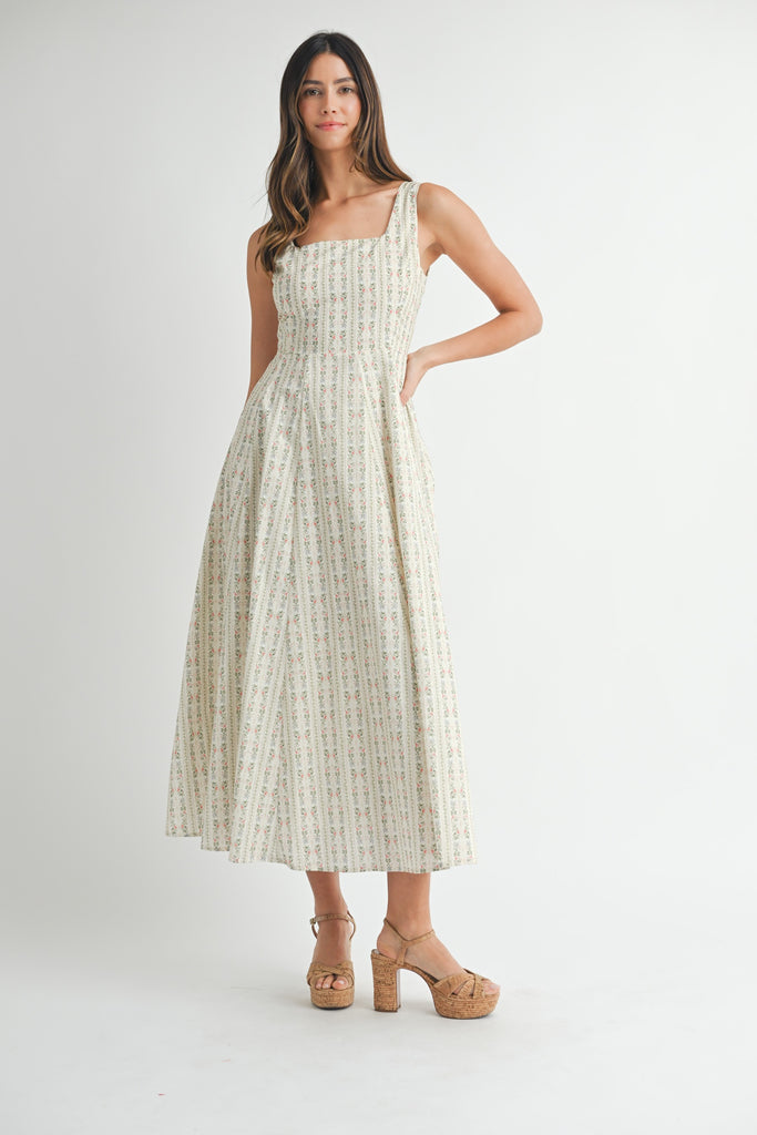 Wallpaper Midi Dress