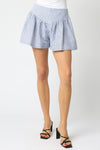 Denim Stripe Short