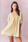 Butter Yellow Romper