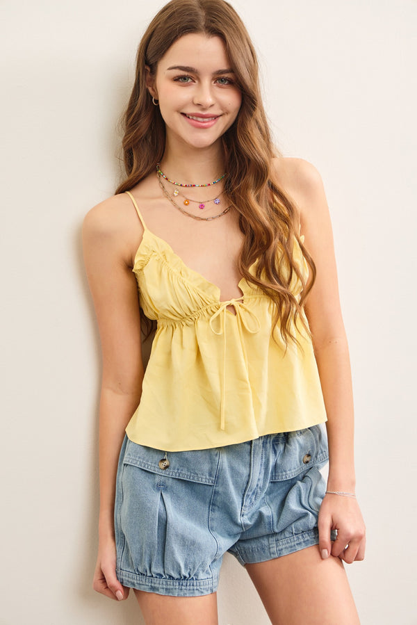Sunny Yellow Tank