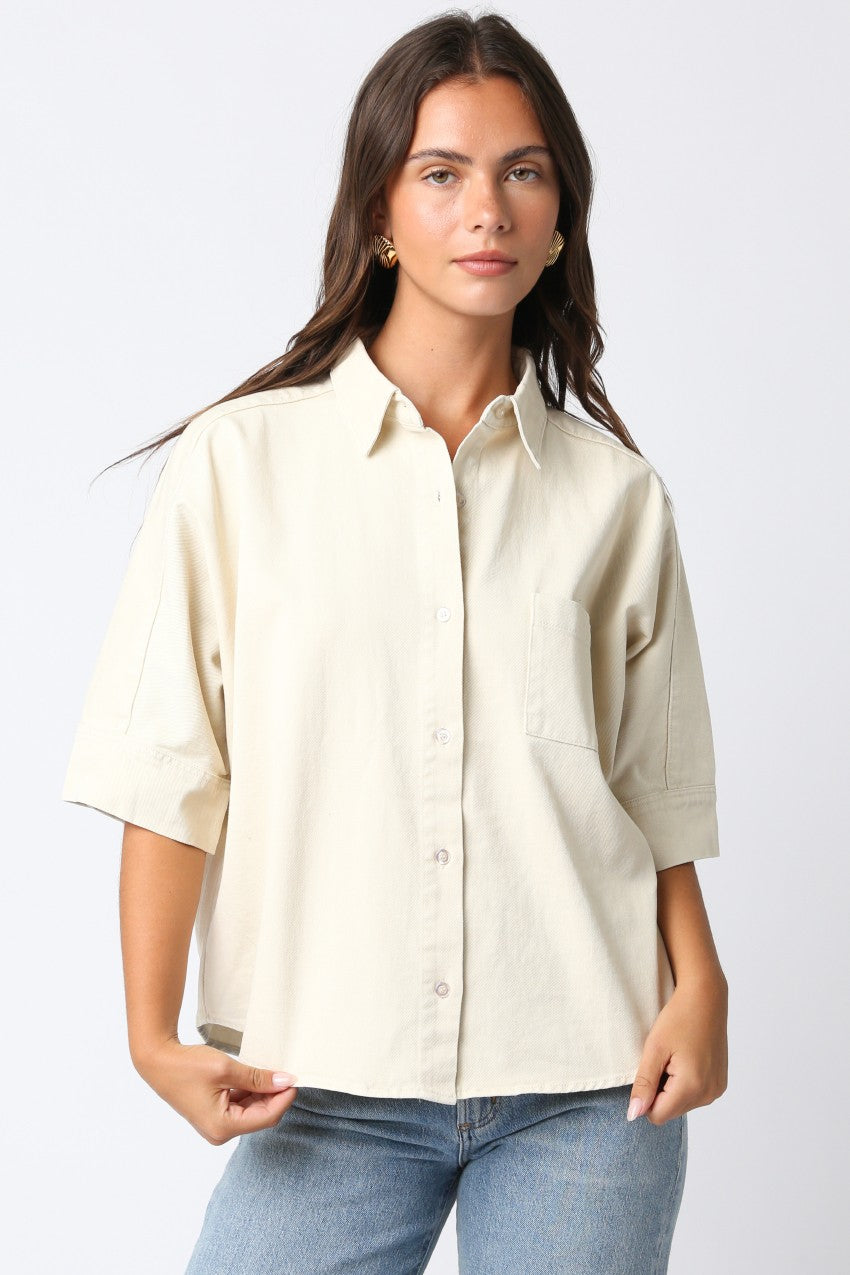 Wendy Button Top