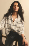 River Plaid Button Up - SeaSalt