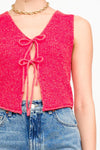 Kendall Chili Red Top