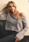 Estelle Cardigan - Classic Heather Grey