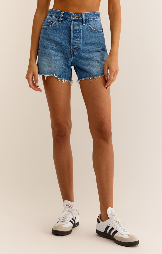 Everyday Hi-Rise Denim Short - Vintage Indigo
