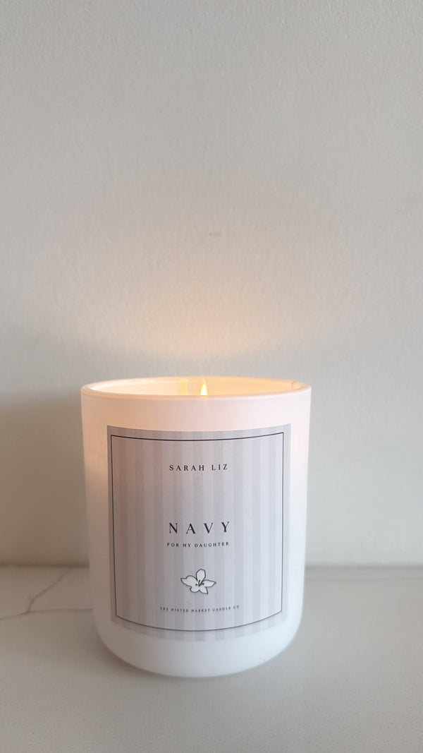 Navy Candle