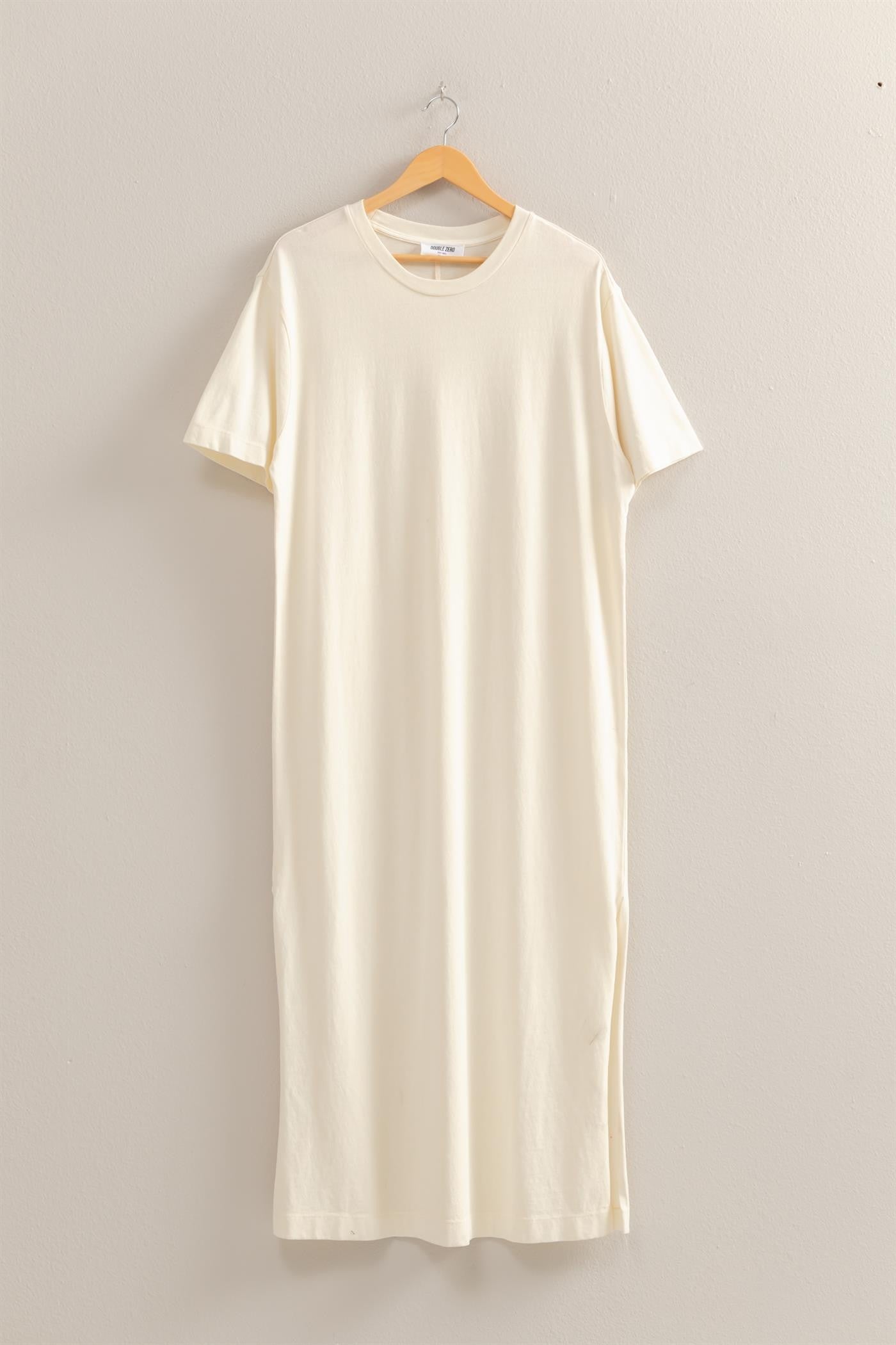 T-shirt Midi Dress - Alpaca