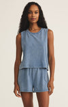 Sloane Jersey Denim Muscle